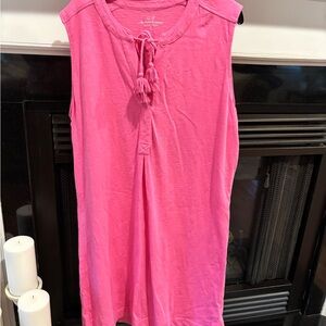 Vineyard Vines Pink Sleeveless Dress